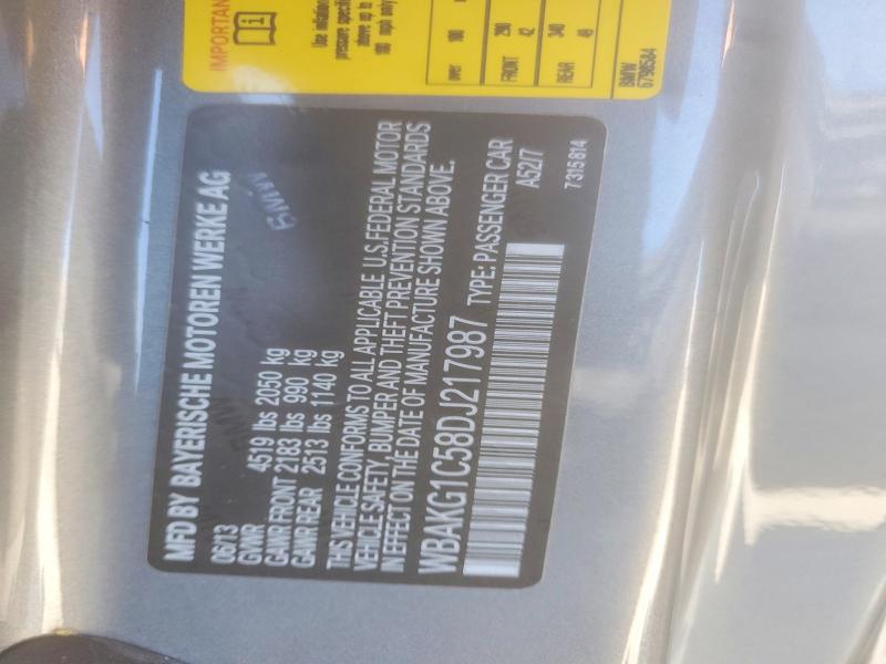 Aukcja sprzedaży 2013 Bmw 335, vin: WBAKG1C58DJ217987, numer aukcji: 47059856