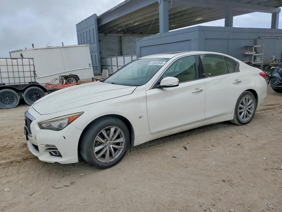 Auction sale of the 2014 Infiniti Q50, vin: JN1BV7AR7EM682541, lot number: 45845546