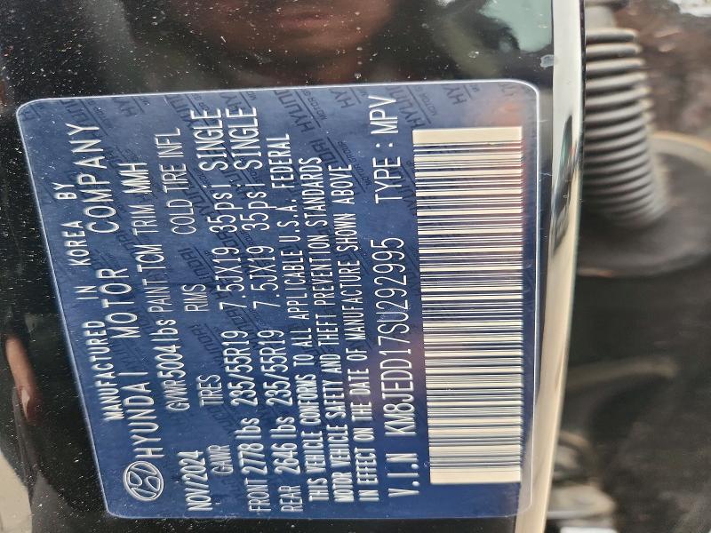 Auction sale of the 2025 Hyundai Tucson Hybrid, vin: KM8JEDD17SU292995, lot number: 47416646