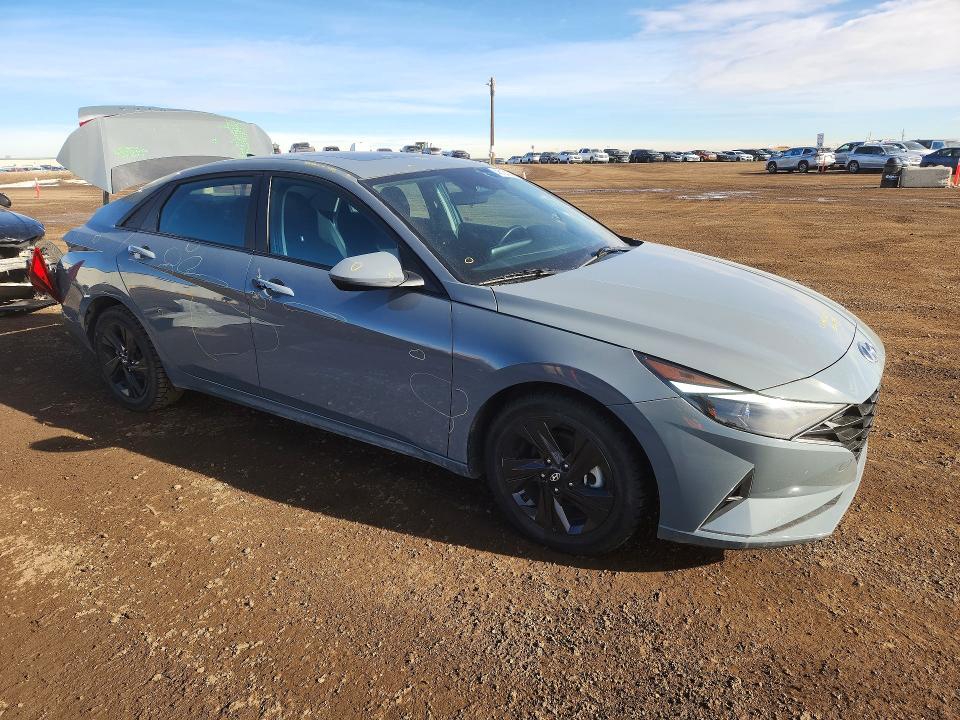 2021 Hyundai Elantra მანქანა იყიდება აუქციონზე, vin: KMHLM4AGXMU140460, აუქციონის ნომერი: 46124036