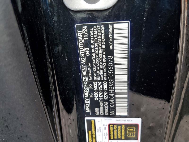 Продажа на аукционе авто 2025 Mercedes-benz Cle, vin: W1KMK4HB9SF056078, номер лота: 46608546