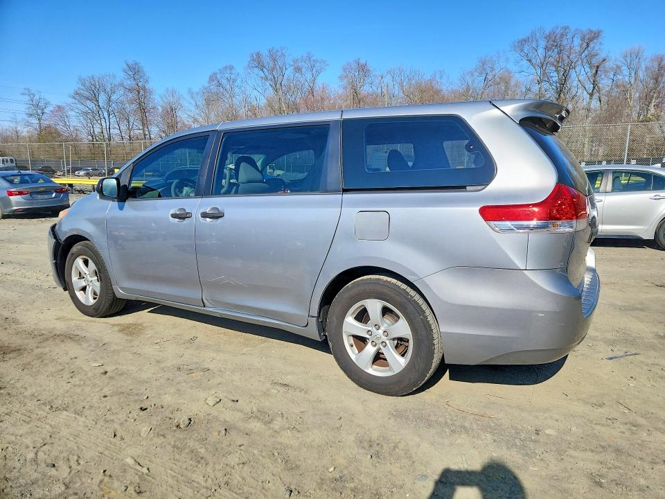 Aukcja sprzedaży 2011 Toyota Sienna, vin: 5TDKA3DC7BS008270, numer aukcji: 46261366