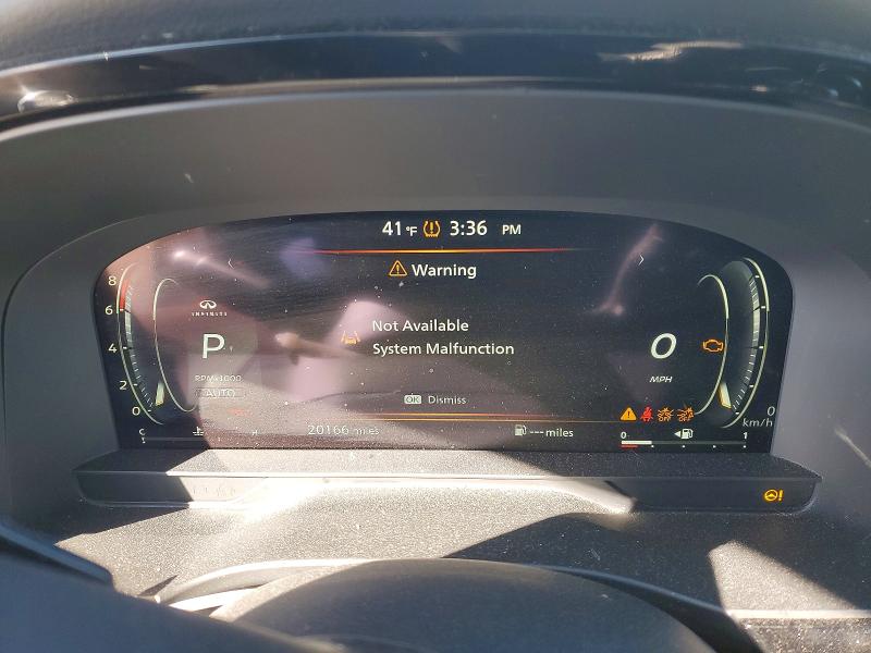 Aukcja sprzedaży 2025 Infiniti Qx60, vin: 5N1AL1HU3SC357632, numer aukcji: 45808656