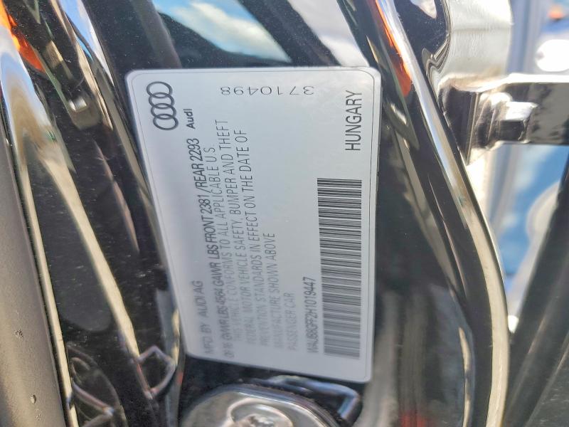 Продаж на аукціоні авто 2017 Audi A3, vin: WAUB8GFF2H1019447, номер лоту: 47578926