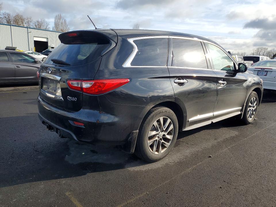 2014 Infiniti Qx60 მანქანა იყიდება აუქციონზე, vin: 5N1AL0MM7EC527365, აუქციონის ნომერი: 45561386