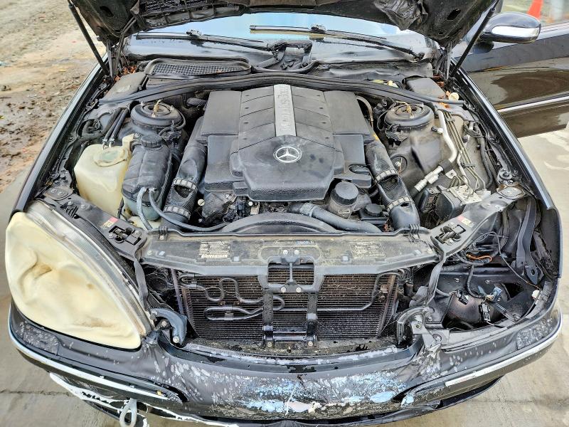 2003 Mercedes-benz S მანქანა იყიდება აუქციონზე, vin: WDBNG75J83A322782, აუქციონის ნომერი: 78600995