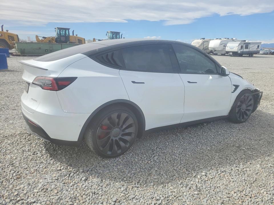 46202296 :رقم المزاد ، 7SAYGDEFXNF406348 vin ، 2022 Tesla Model Y مزاد بيع