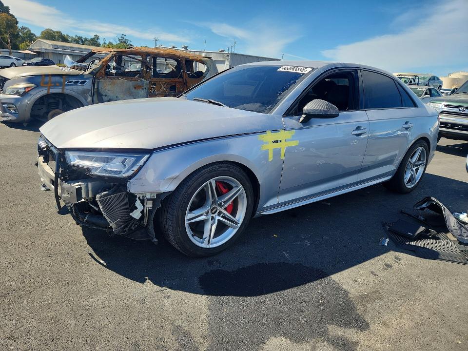 Продаж на аукціоні авто 2018 Audi S4, vin: WAUB4AF44JA113455, номер лоту: 46860896