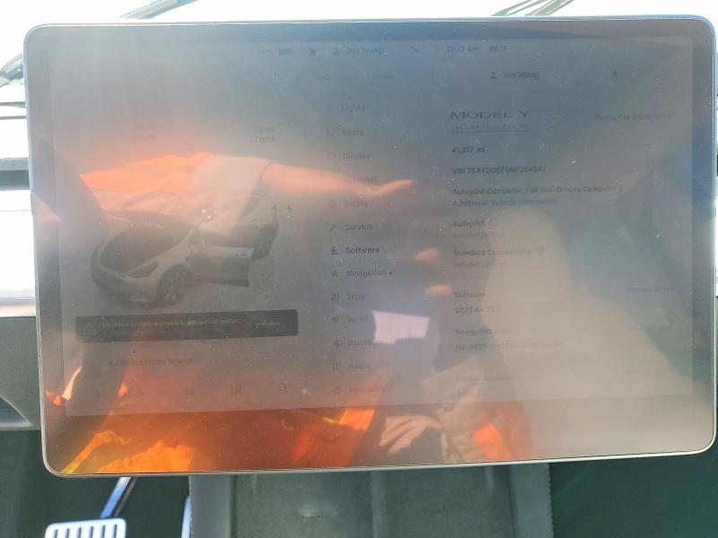 Aukcja sprzedaży 2022 Tesla Model Y, vin: 7SAYGDEF5NF364347, numer aukcji: 46555236