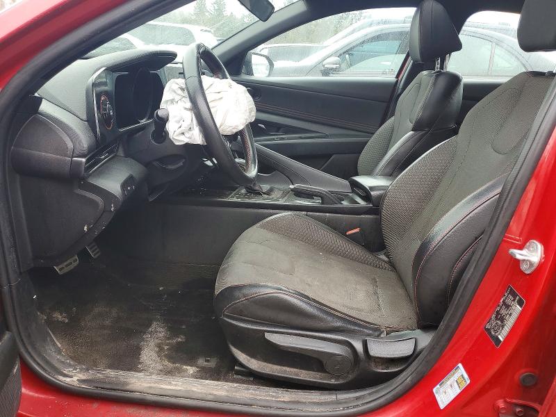 2022 Hyundai Elantra მანქანა იყიდება აუქციონზე, vin: KMHLR4AF8NU256492, აუქციონის ნომერი: 79010455