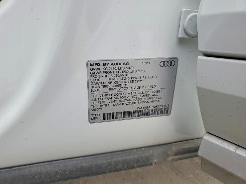 Aukcja sprzedaży 2024 Audi Q5, vin: WA1ABAFY3R2038979, numer aukcji: 79931335