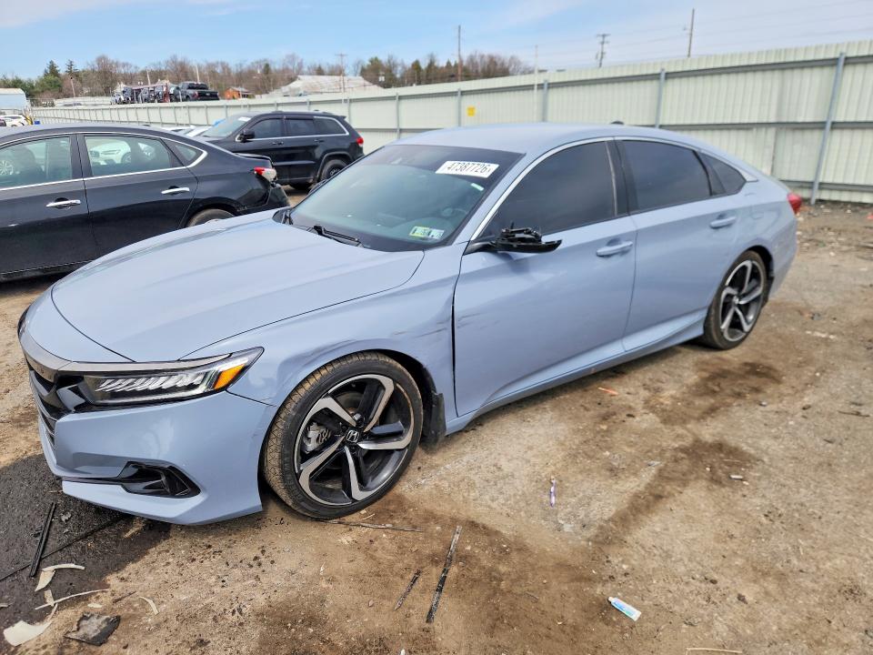 Продажа на аукционе авто 2022 Honda Accord, vin: 1HGCV1F37NA097528, номер лота: 47387726