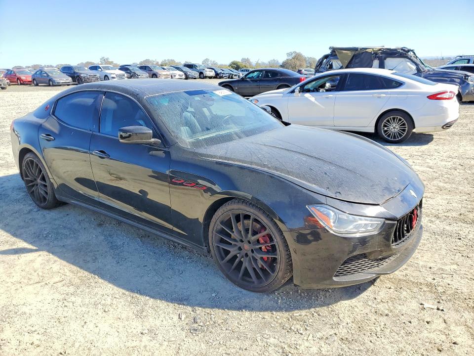 2015 Maserati Ghibli მანქანა იყიდება აუქციონზე, vin: ZAM57RTA7F1159199, აუქციონის ნომერი: 79486585