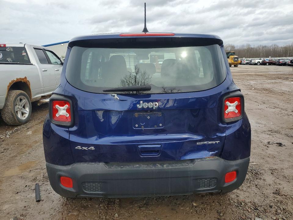 Продажа на аукционе авто 2018 Jeep Renegade, vin: ZACCJBAB5JPG72489, номер лота: 45926126