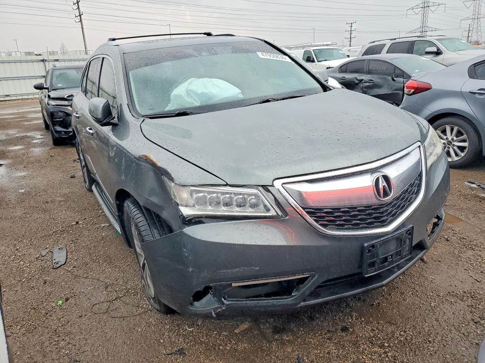47950836 :رقم المزاد ، 5FRYD4H4XEB011455 vin ، 2014 Acura Mdx مزاد بيع