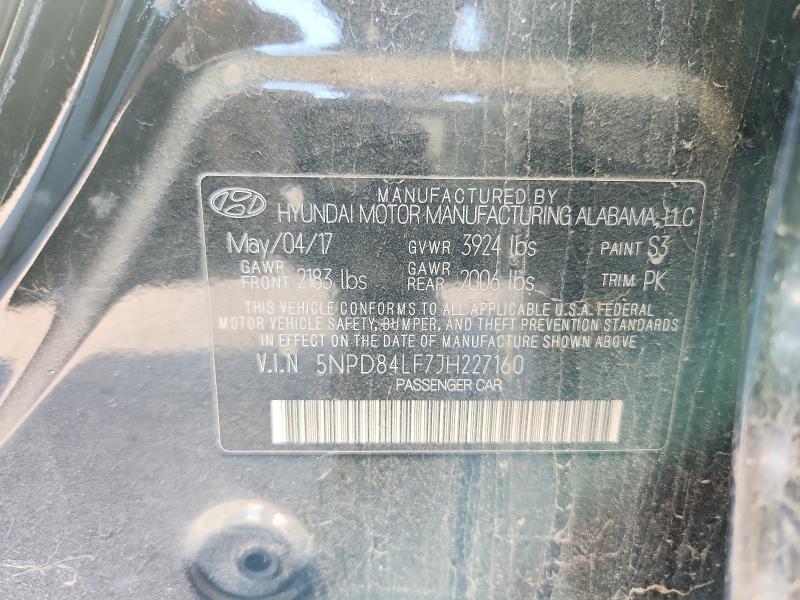 Aukcja sprzedaży 2018 Hyundai Elantra, vin: 5NPD84LF7JH227160, numer aukcji: 47753646