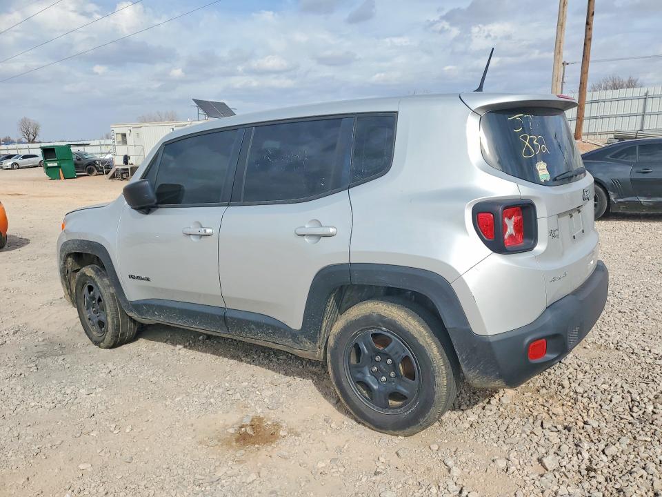 2019 Jeep Renegade მანქანა იყიდება აუქციონზე, vin: ZACNJBAB5KPJ77832, აუქციონის ნომერი: 79843145