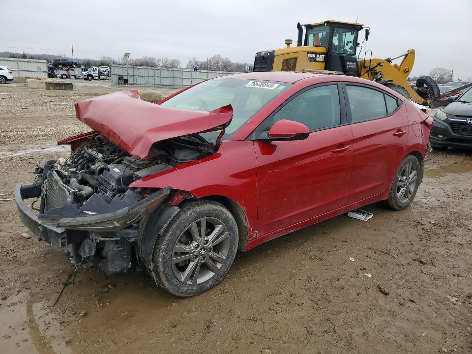 2017 Hyundai Elantra მანქანა იყიდება აუქციონზე, vin: 5NPD84LF2HH117014, აუქციონის ნომერი: 79646845