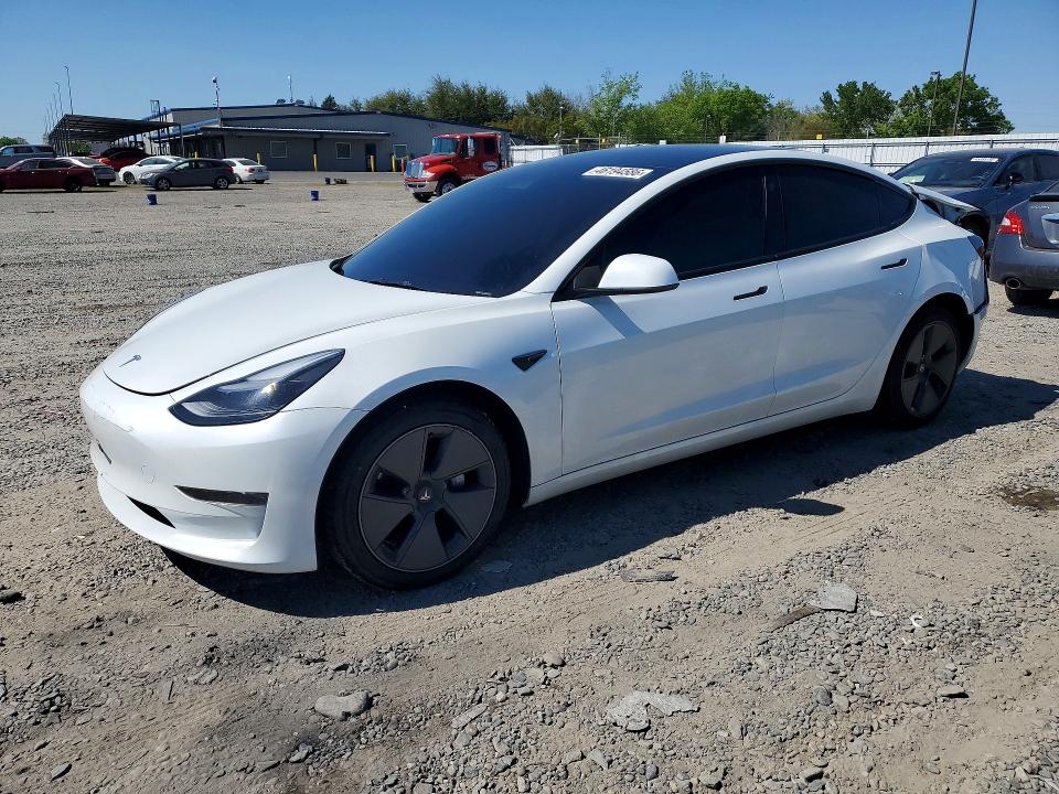 Продаж на аукціоні авто 2023 Tesla Model 3, vin: 5YJ3E1EA4PF585280, номер лоту: 46194586