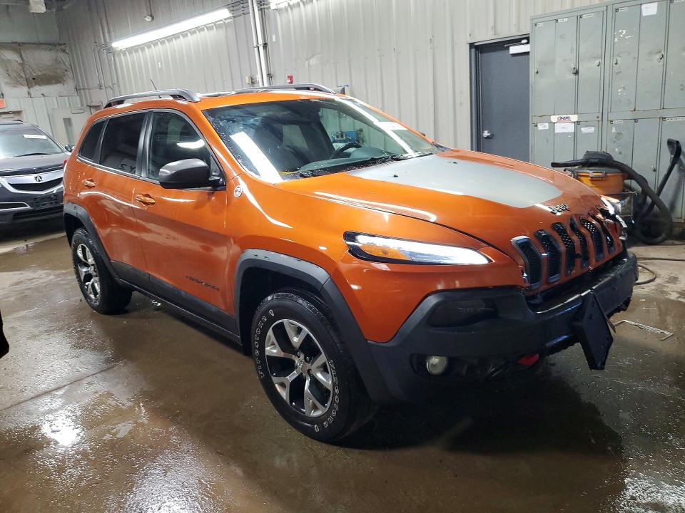 46754136 :رقم المزاد ، 1C4PJMBS7FW756433 vin ، 2015 Jeep Cherokee مزاد بيع