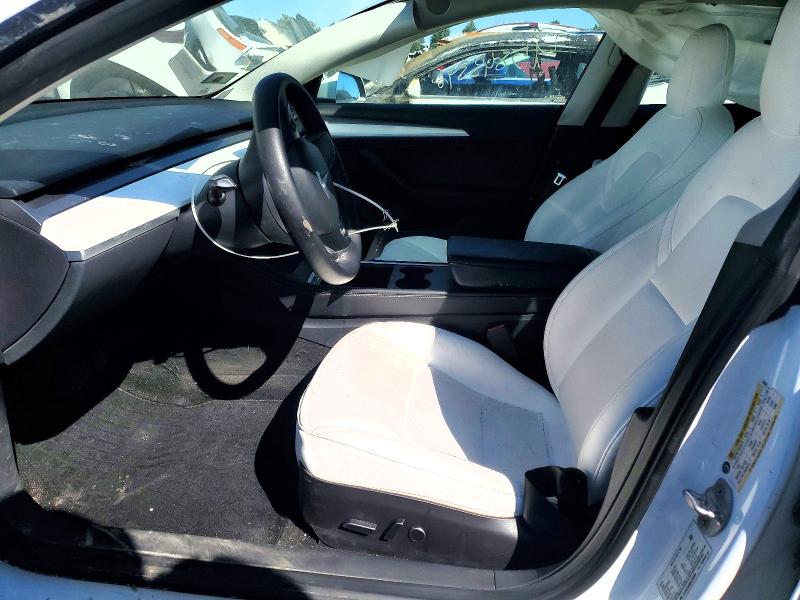 45843396 :رقم المزاد ، 5YJ3E1EA6NF346830 vin ، 2022 Tesla Model 3 مزاد بيع