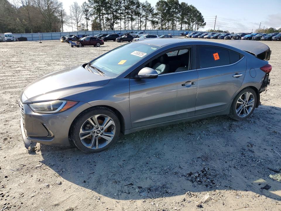 41808226 :رقم المزاد ، KMHD84LF1HU179750 vin ، 2017 Hyundai Elantra مزاد بيع