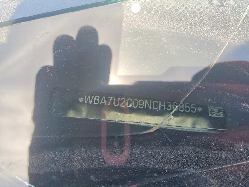 Продажа на аукционе авто 2022 Bmw 750, vin: WBA7U2C09NCH36855, номер лота: 79609375