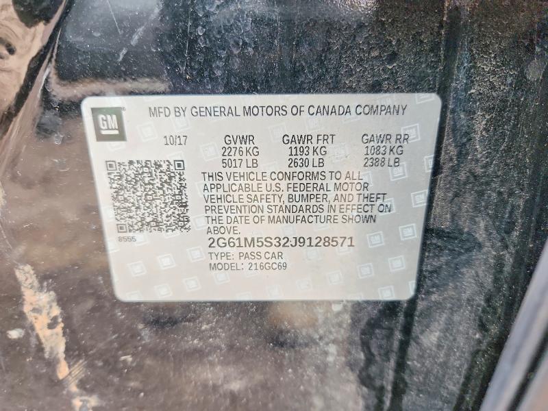 2018 Cadillac Xts მანქანა იყიდება აუქციონზე, vin: 2G61M5S32J9128571, აუქციონის ნომერი: 79576425
