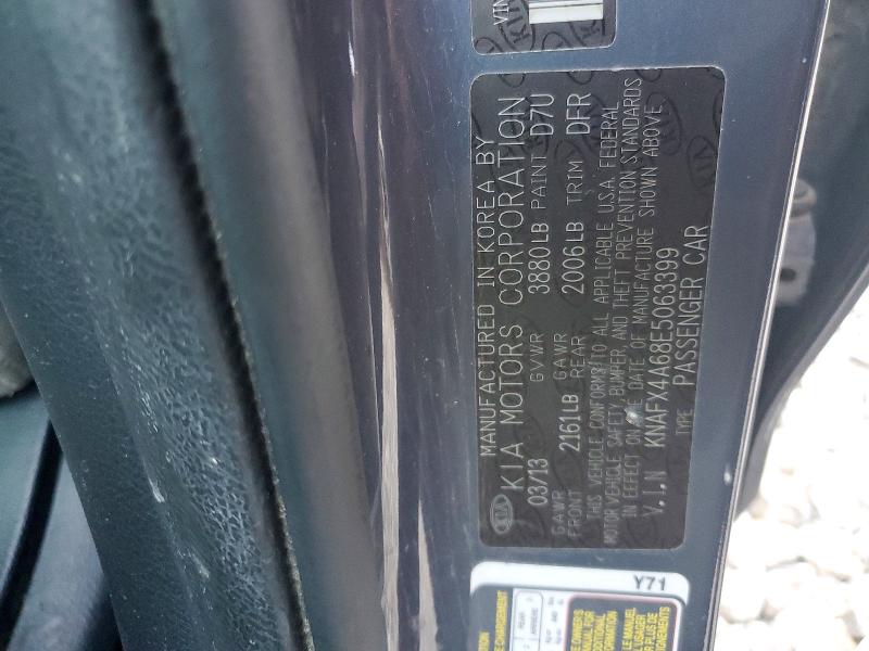 2014 Kia Forte მანქანა იყიდება აუქციონზე, vin: KNAFX4A68E5063399, აუქციონის ნომერი: 45888956