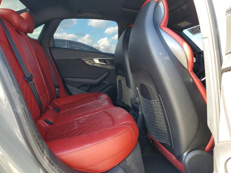 2019 Audi S4 მანქანა იყიდება აუქციონზე, vin: WAUC4AF46KA026226, აუქციონის ნომერი: 78586135