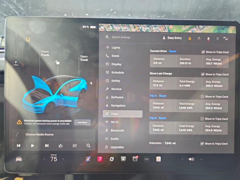 Aukcja sprzedaży 2025 Tesla Model 3, vin: 5YJ3E1EA6SF981638, numer aukcji: 79638375