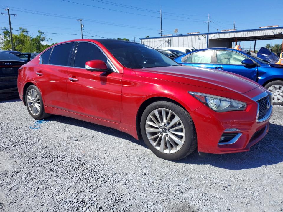 Продажа на аукционе авто 2021 Infiniti Q50, vin: JN1EV7BP5MM700270, номер лота: 46464766