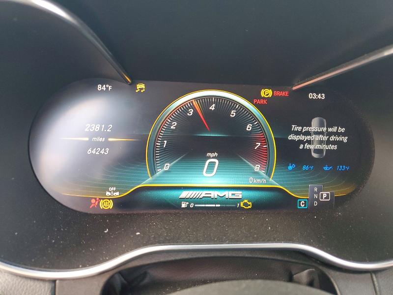 2020 Mercedes-benz C მანქანა იყიდება აუქციონზე, vin: W1KWF6EB9LR570879, აუქციონის ნომერი: 41806616