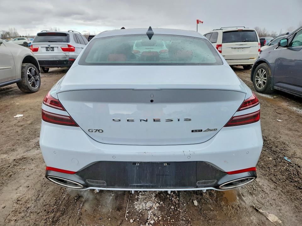2023 Genesis G70 მანქანა იყიდება აუქციონზე, vin: KMTG54TE2PU107148, აუქციონის ნომერი: 45663256