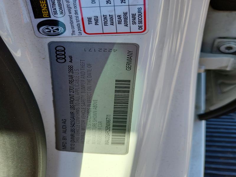 Продаж на аукціоні авто 2014 Audi A7, vin: WAU2GAFC5EN066711, номер лоту: 47186526