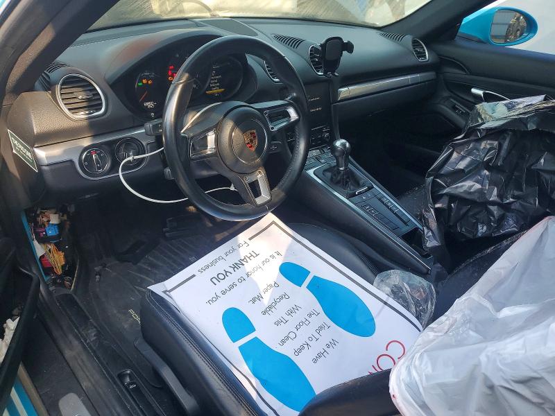 47767716 :رقم المزاد ، WP0AA2A82JK261668 vin ، 2018 Porsche Cayman مزاد بيع