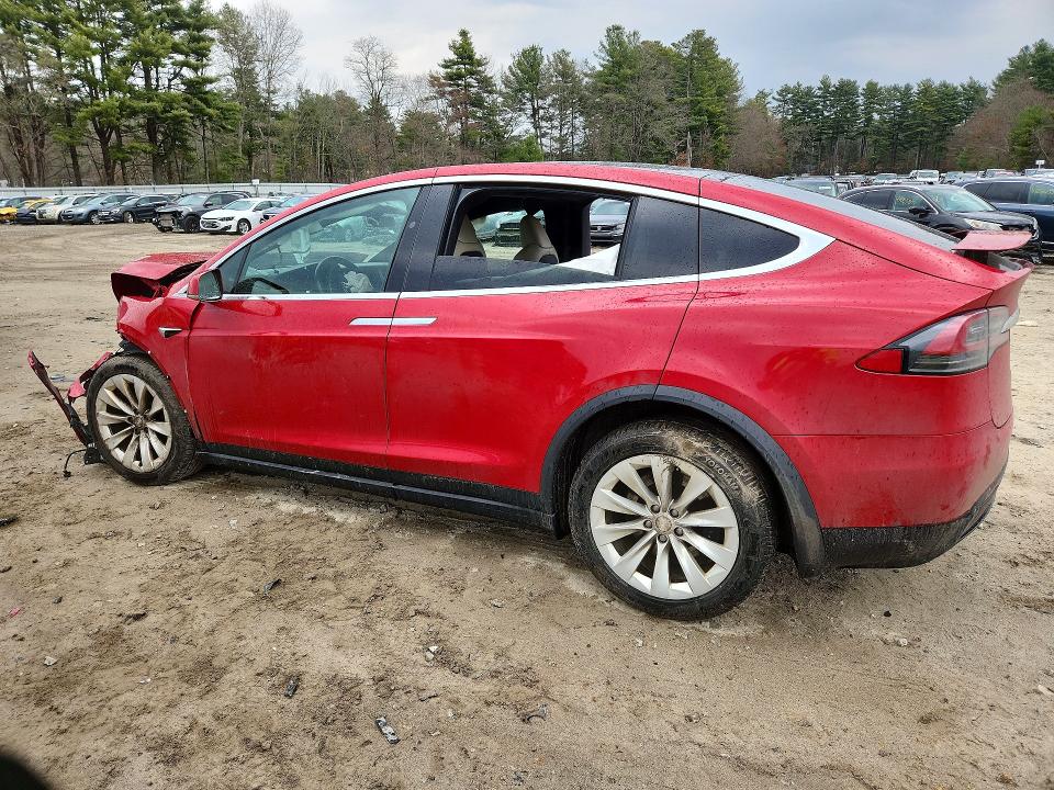 2021 Tesla Model X მანქანა იყიდება აუქციონზე, vin: 5YJXCBE2XMF322924, აუქციონის ნომერი: 47862756