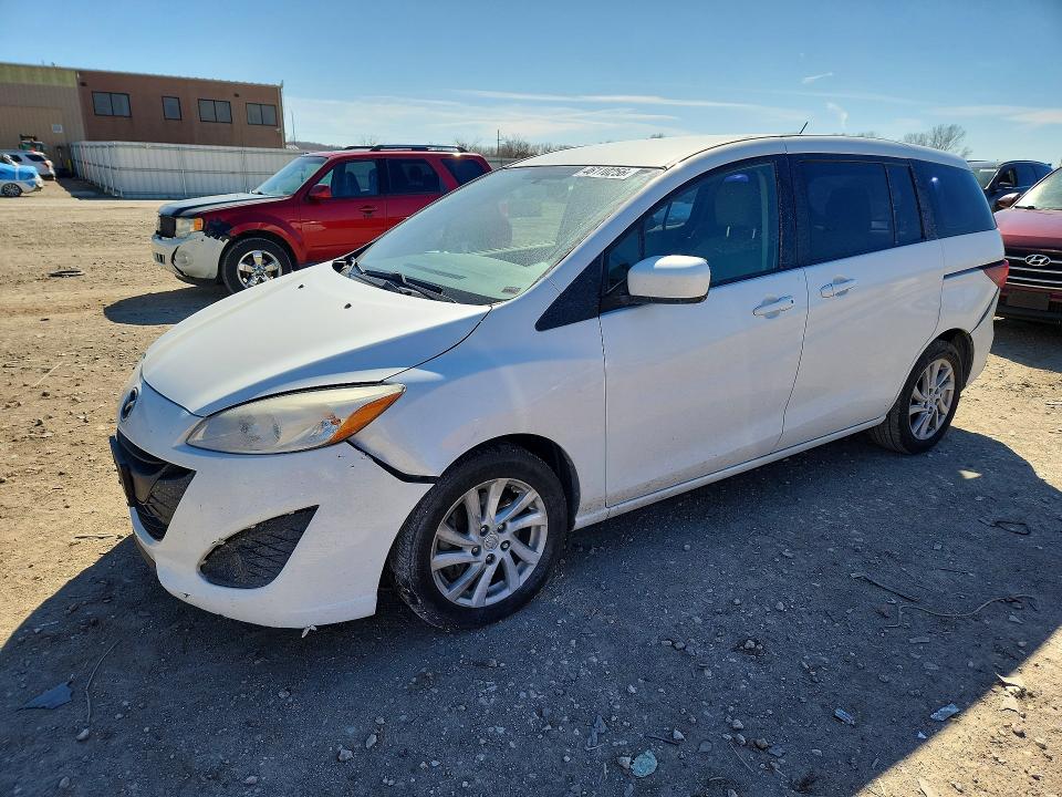 46110256 :رقم المزاد ، JM1CW2BL7C0117464 vin ، 2012 Mazda 5 مزاد بيع