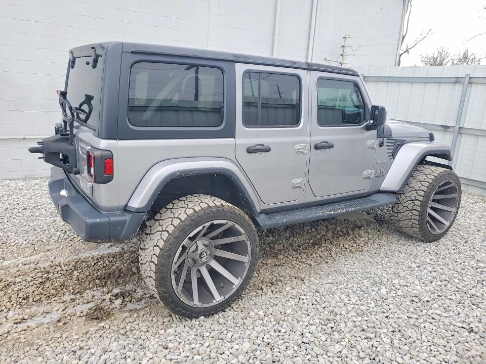 2019 Jeep Wrangler Unlimited მანქანა იყიდება აუქციონზე, vin: 1C4HJXEG4KW663750, აუქციონის ნომერი: 79646115