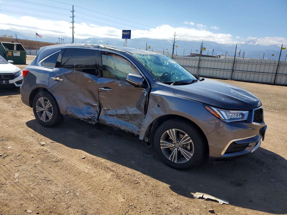 45564426 :رقم المزاد ، 5J8YD4H35KL016503 vin ، 2019 Acura Mdx مزاد بيع