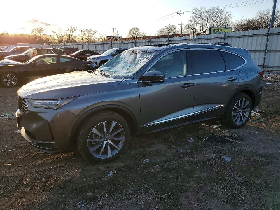 2025 Acura Mdx მანქანა იყიდება აუქციონზე, vin: 5J8YE1H45SL014920, აუქციონის ნომერი: 47244966