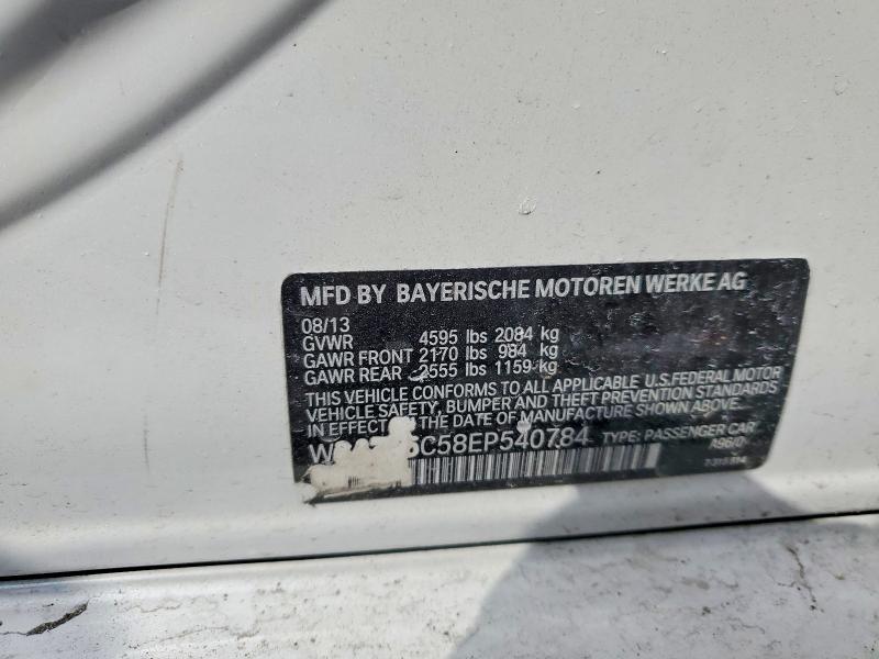 Продаж на аукціоні авто 2014 Bmw 328, vin: WBA3B5C58EP540784, номер лоту: 46523246