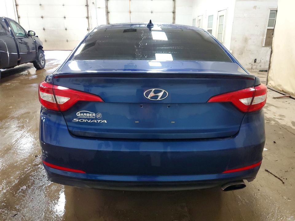 2015 Hyundai Sonata მანქანა იყიდება აუქციონზე, vin: 5NPE24AF7FH166022, აუქციონის ნომერი: 46861056