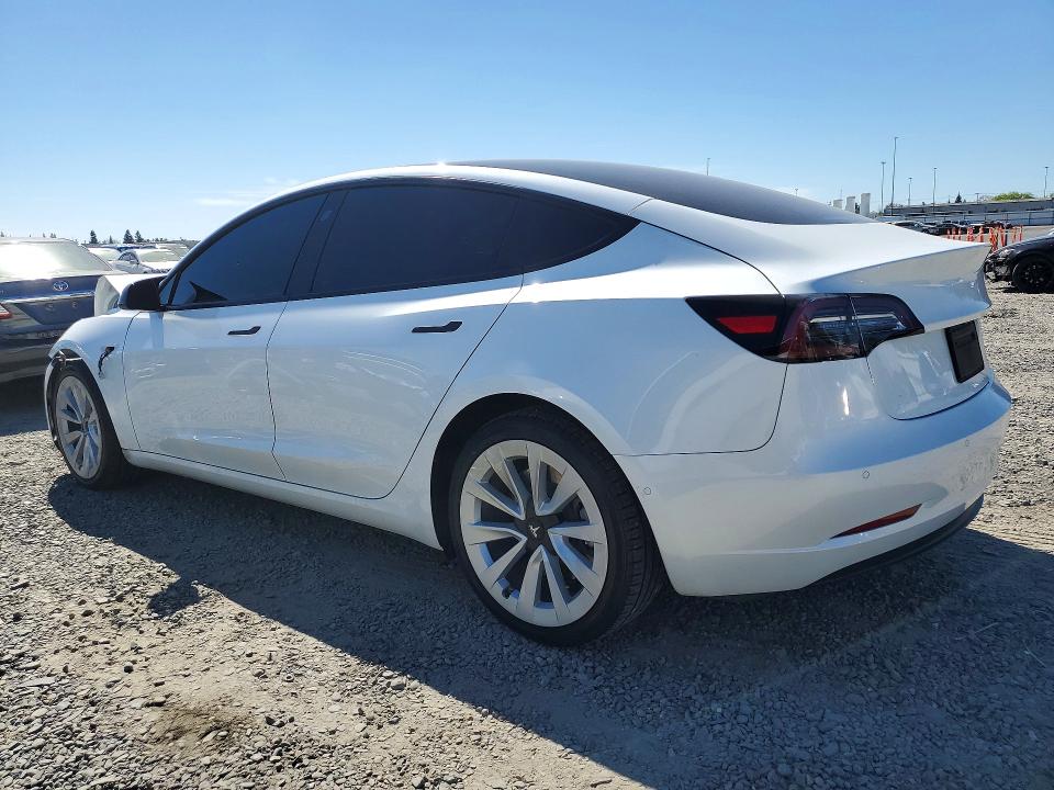 46034136 :رقم المزاد ، 5YJ3E1EA6MF018029 vin ، 2021 Tesla Model 3 مزاد بيع