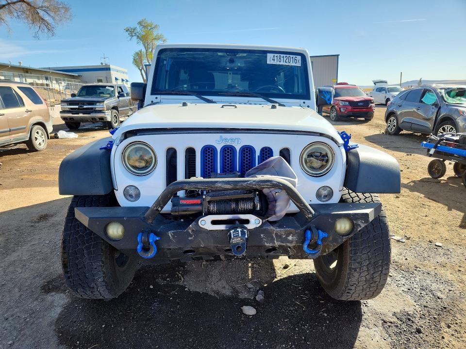 Aukcja sprzedaży 2016 Jeep Wrangler Unlimited, vin: 1C4BJWDG2GL209801, numer aukcji: 41812016