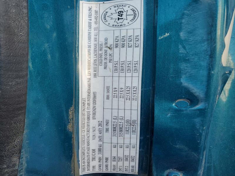 Продажа на аукционе авто 2013 Freigliner 122sd, vin: 1FVHGNDV1DDFB6953, номер лота: 75298105