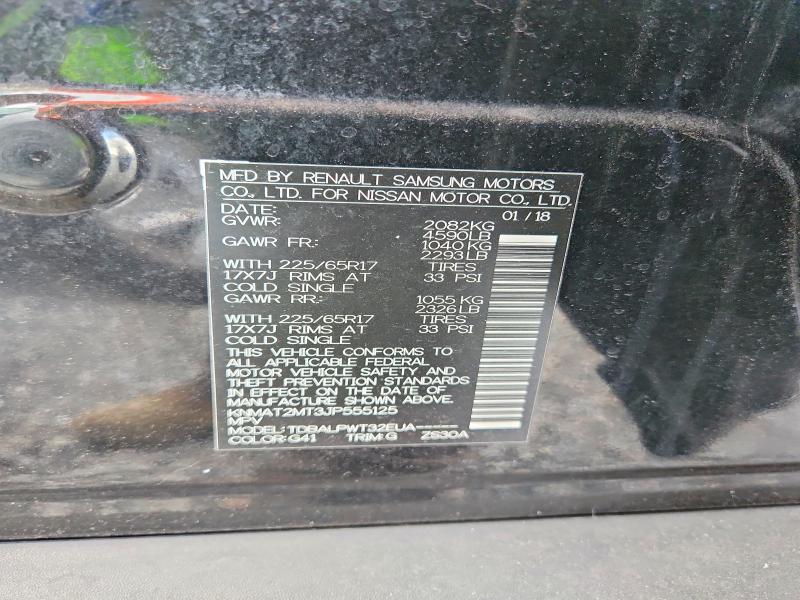 Продажа на аукционе авто 2018 Nissan Rogue, vin: KNMAT2MT3JP555125, номер лота: 79546655