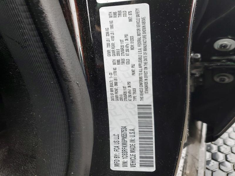 46956936 :رقم المزاد ، 1C6SRFKM6PN557534 vin ، 2023 Ram 1500 مزاد بيع
