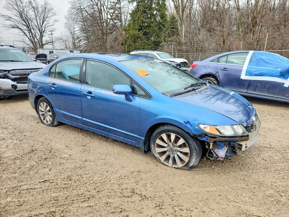 79954705 :رقم المزاد ، 2HGFA16809H543840 vin ، 2009 Honda Civic مزاد بيع
