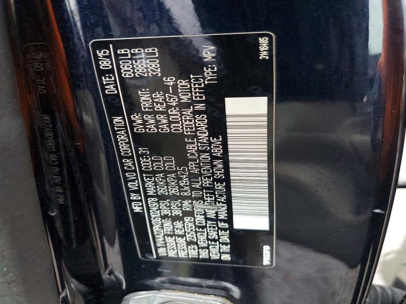 Продаж на аукціоні авто 2016 Volvo Xc90, vin: YV4A22PK0G1024978, номер лоту: 79427215